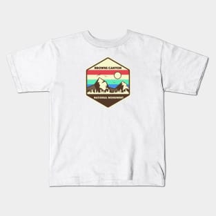 Browns Canyon National Monument Retro Kids T-Shirt